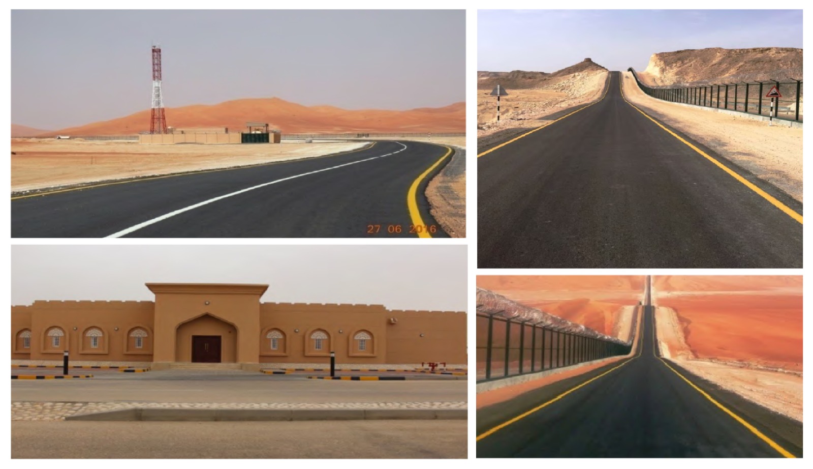Aerial view of a coastal harbor